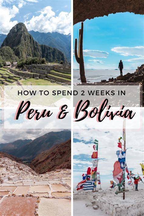peru and bolivia 2 week itinerary
